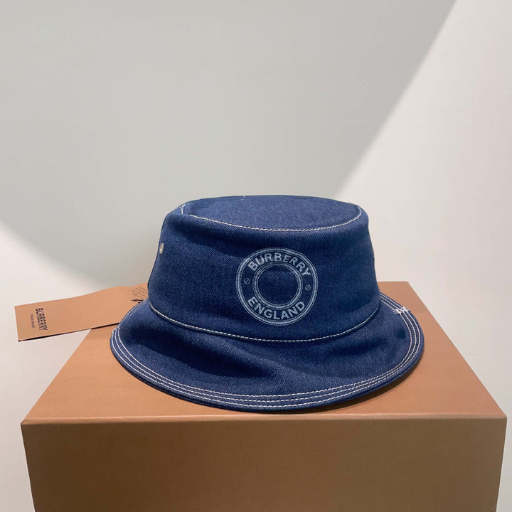 Burberry England Denim Blue Hat OS