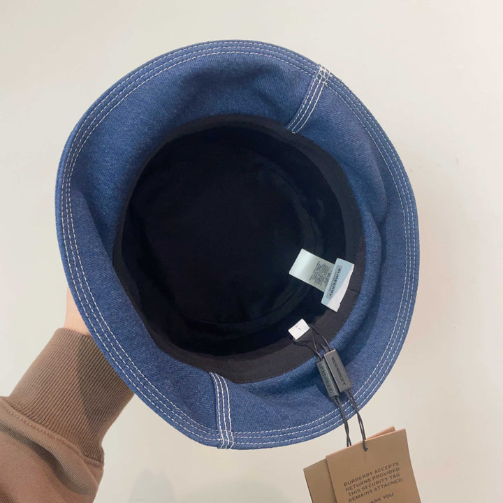 Burberry England Denim Blue Hat OS