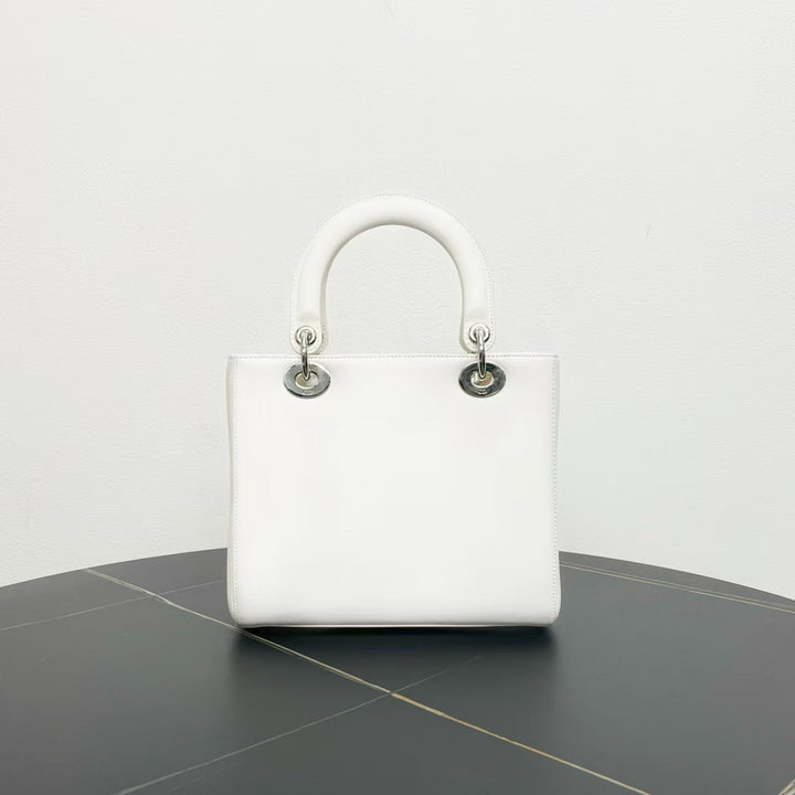 Top quality Dior Lady Bag White Top Handle