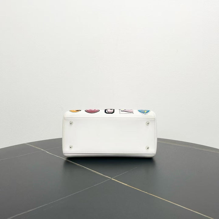 Top quality Dior Lady Bag White Top Handle