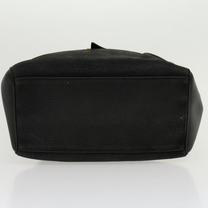 Celine Hand Bag Leather Black  rd2165