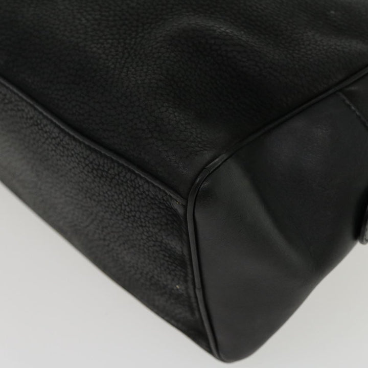 Celine Hand Bag Leather Black  rd2165