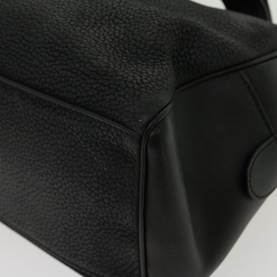 Celine Hand Bag Leather Black  rd2165