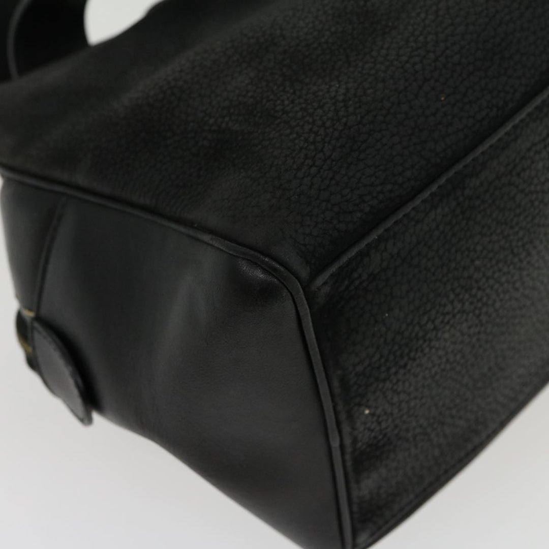 Celine Hand Bag Leather Black  rd2165