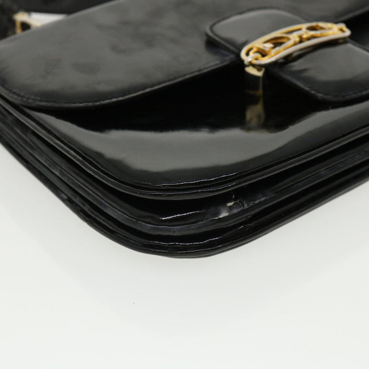 Celine Shoulder Bag Leather Black  rd3015