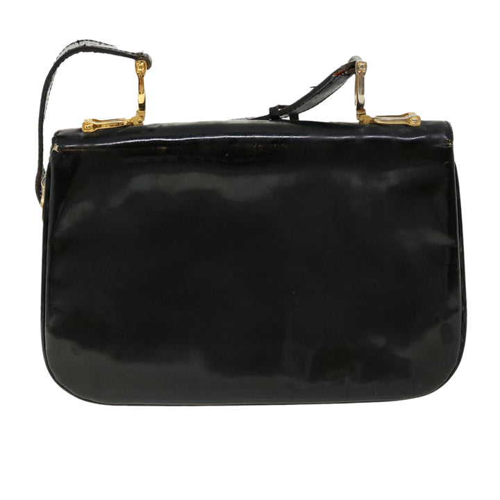 Celine Shoulder Bag Leather Black  rd3015