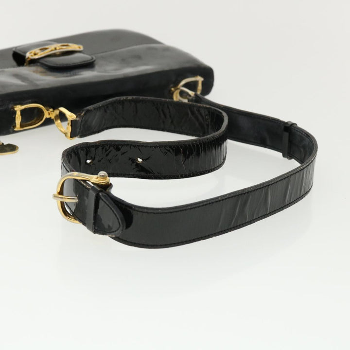 Celine Shoulder Bag Leather Black  rd3015