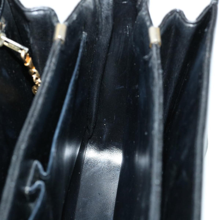 Celine Shoulder Bag Leather Black  rd3515