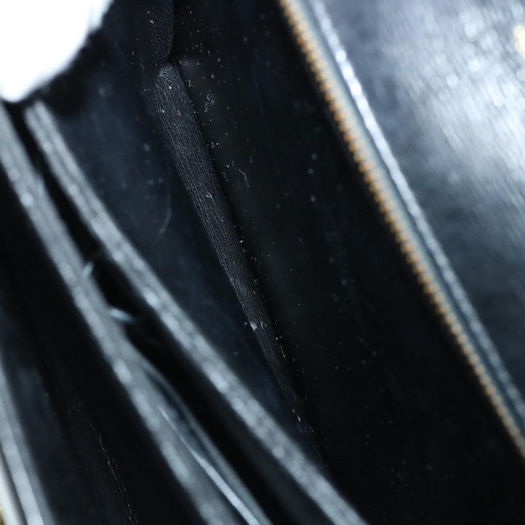 Celine Shoulder Bag Leather Black  rd3515