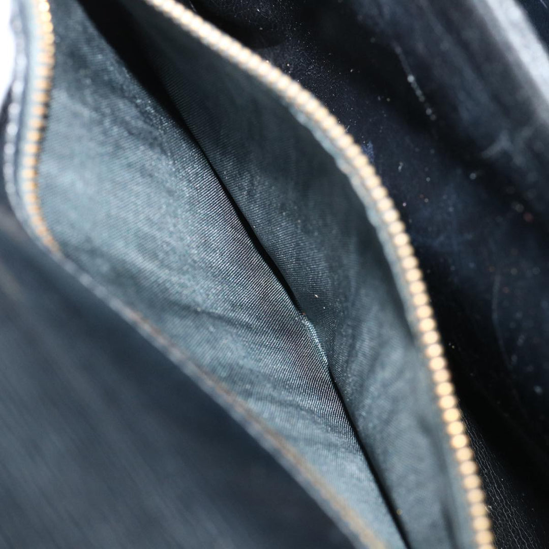 Celine Shoulder Bag Leather Black  rd3515