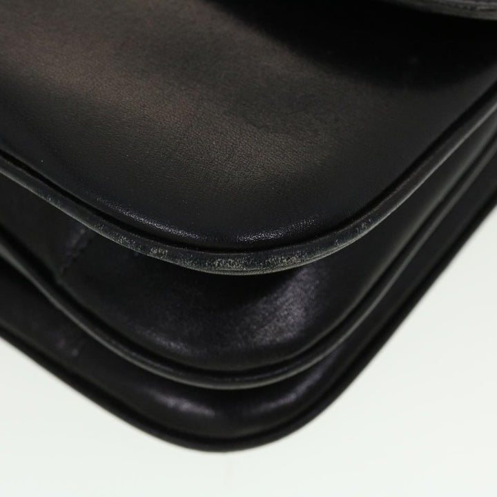Celine Horse Carriage Shoulder Bag Leather Black  rd5162