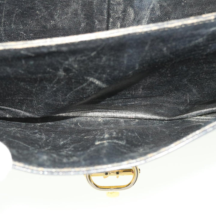Celine Horse Carriage Shoulder Bag Leather Black  rd5162