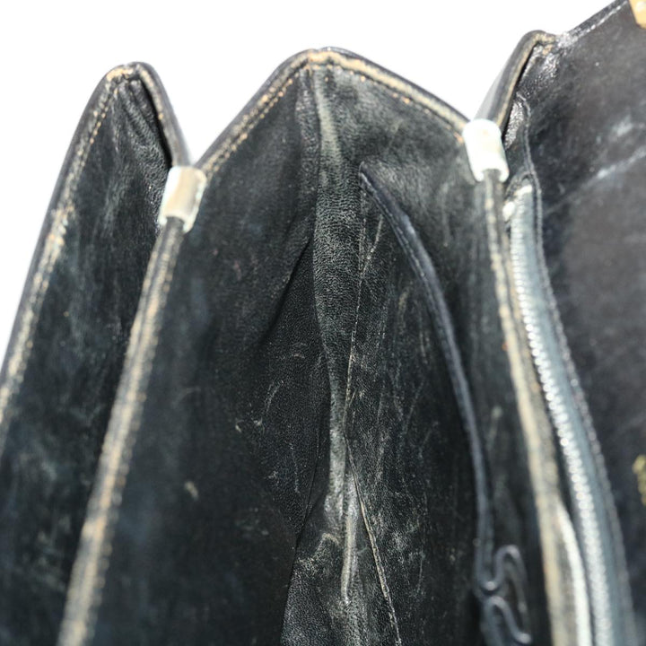 Celine Horse Carriage Shoulder Bag Leather Black  rd5162
