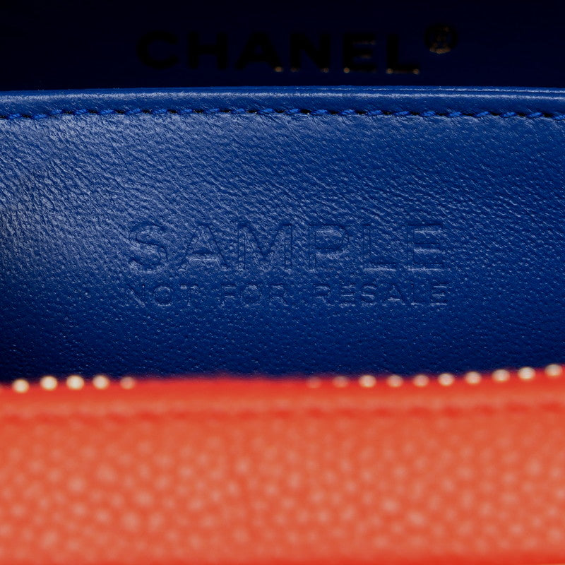 Chanel Caviar Skin CC Filigree Vanity Bag