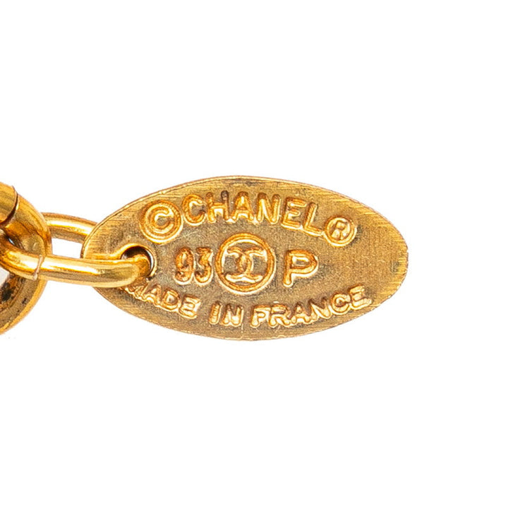 Top Quality Chanel Vintage Coco Mark Chain Belt Gold