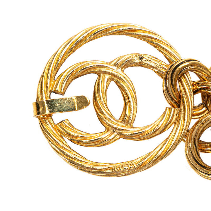 Top Quality Chanel Vintage Coco Mark Chain Belt Gold