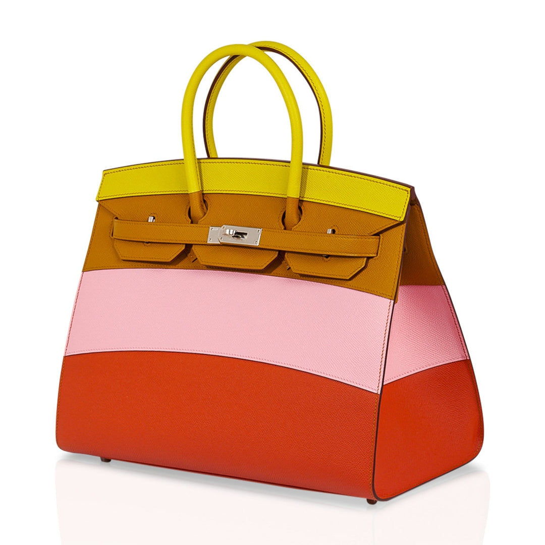 Top quality Hermes Sunrise Rainbow Sellier Birkin 35 Limited Edition Bag
