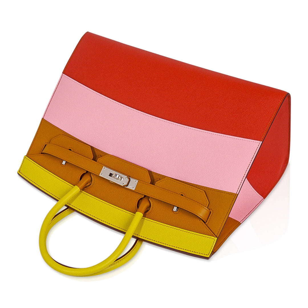 Top quality Hermes Sunrise Rainbow Sellier Birkin 35 Limited Edition Bag