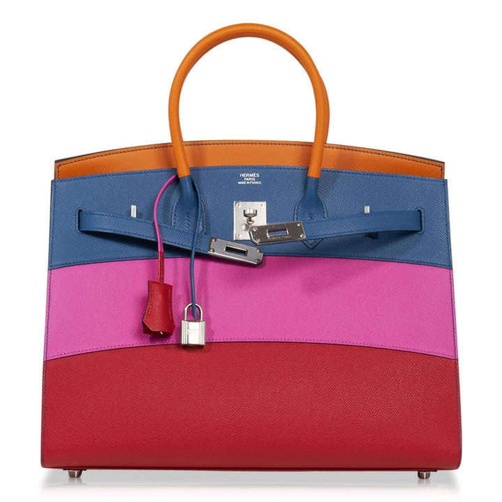 Top quality Hermes Sunset Rainbow Sellier Birkin 35 Limited Edition Bag