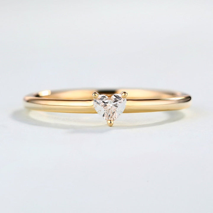 'Small Love' Crystal Heart Ring