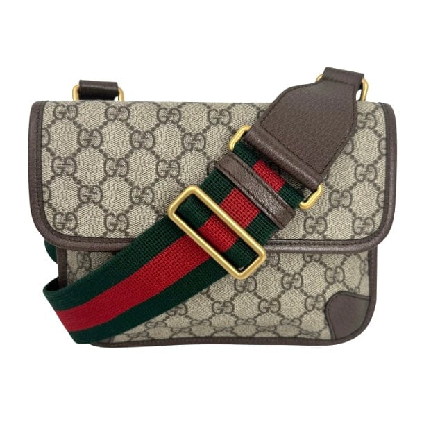 Gucci GG Supreme Monogram Web Small Neo Messenger