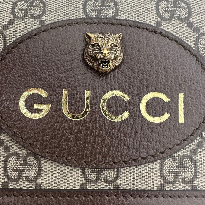Gucci GG Supreme Monogram Web Small Neo Messenger