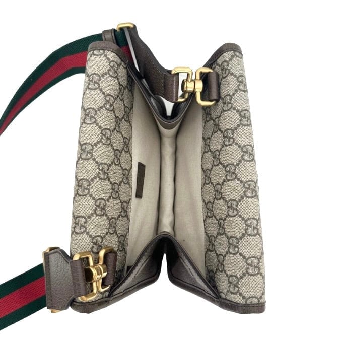 Gucci GG Supreme Monogram Web Small Neo Messenger