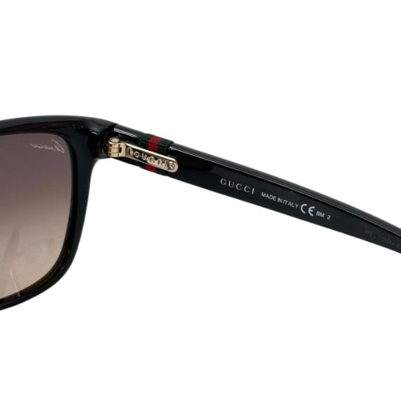 Gucci Black Acetate Sunglasses