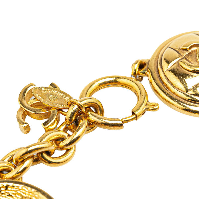Top Quality Chanel Matelasse Coco Mark 5-Link Bracelet