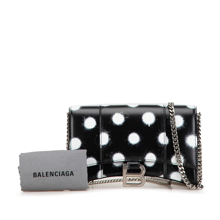 Top Quality Balenciaga Hourglass Chain Wallet Shoulder Bag