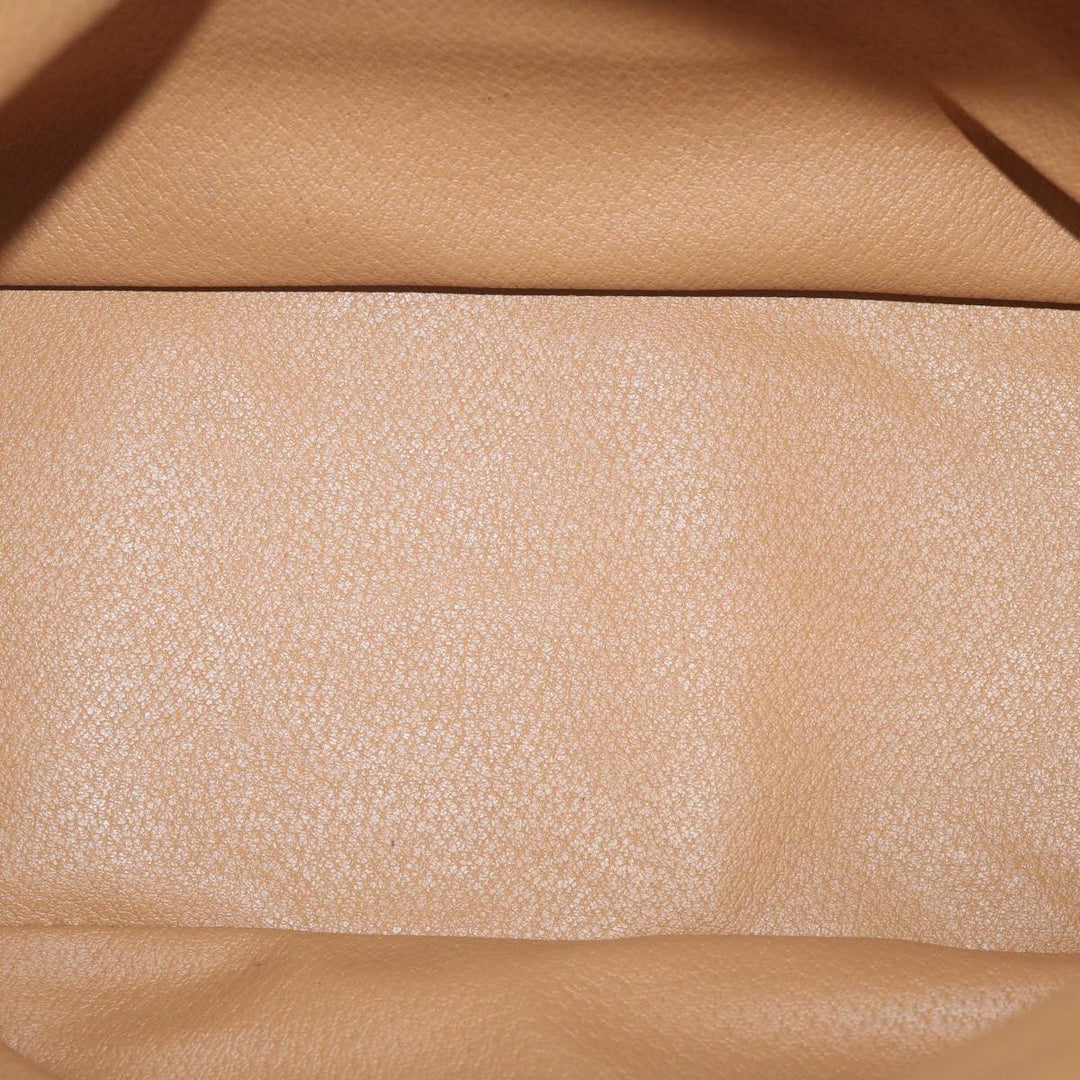 Celine Macadam Canvas Tote Bag PVC Leather 2way Brown  tb1019