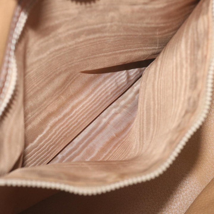 Celine Macadam Canvas Tote Bag PVC Leather 2way Brown  tb1019