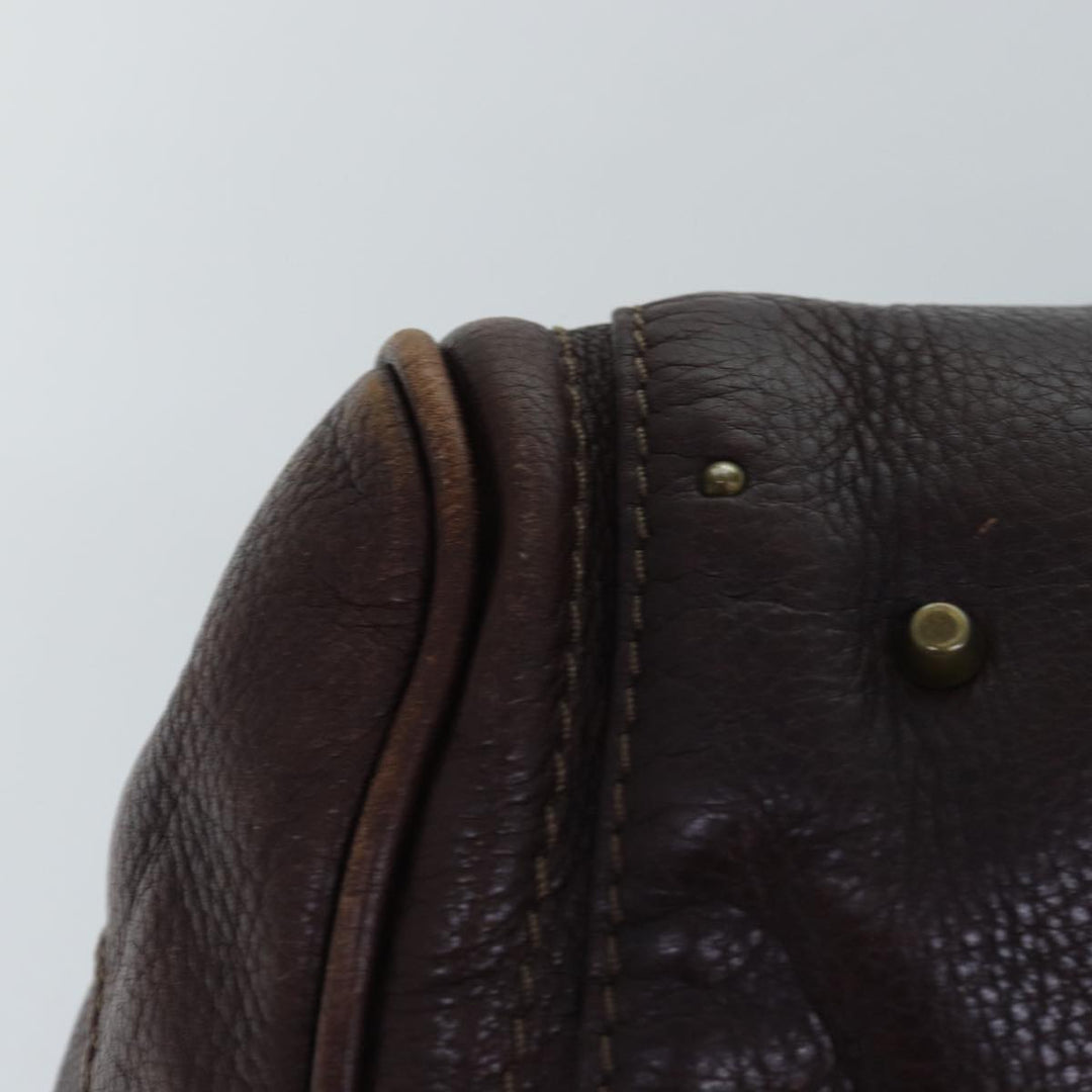Chloe Paddington Hand Bag Leather Brown 02 06 51 5191 tb1096