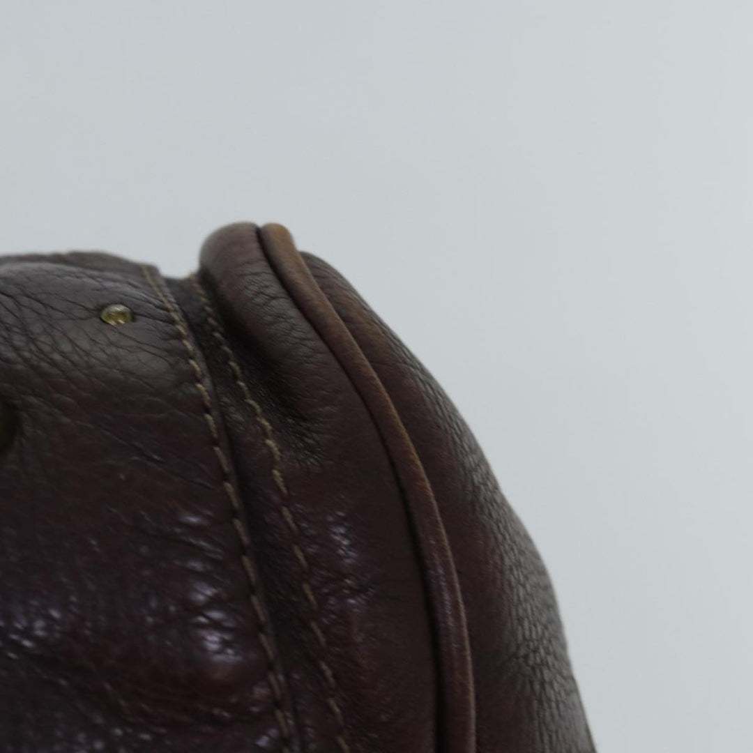 Chloe Paddington Hand Bag Leather Brown 02 06 51 5191 tb1096