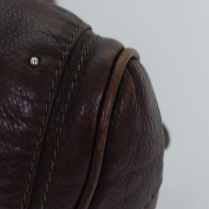Chloe Paddington Hand Bag Leather Brown 02 06 51 5191 tb1096