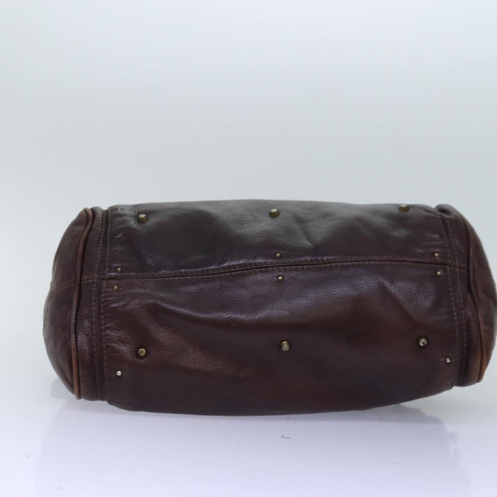 Chloe Paddington Hand Bag Leather Brown 02 06 51 5191 tb1096