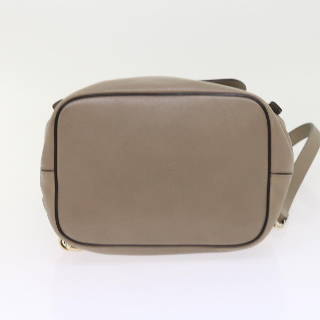 Chloe Fay Shoulder Bag Leather 2way Gray tb882