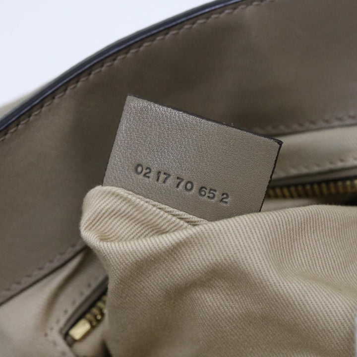 Chloe Fay Shoulder Bag Leather 2way Gray tb882