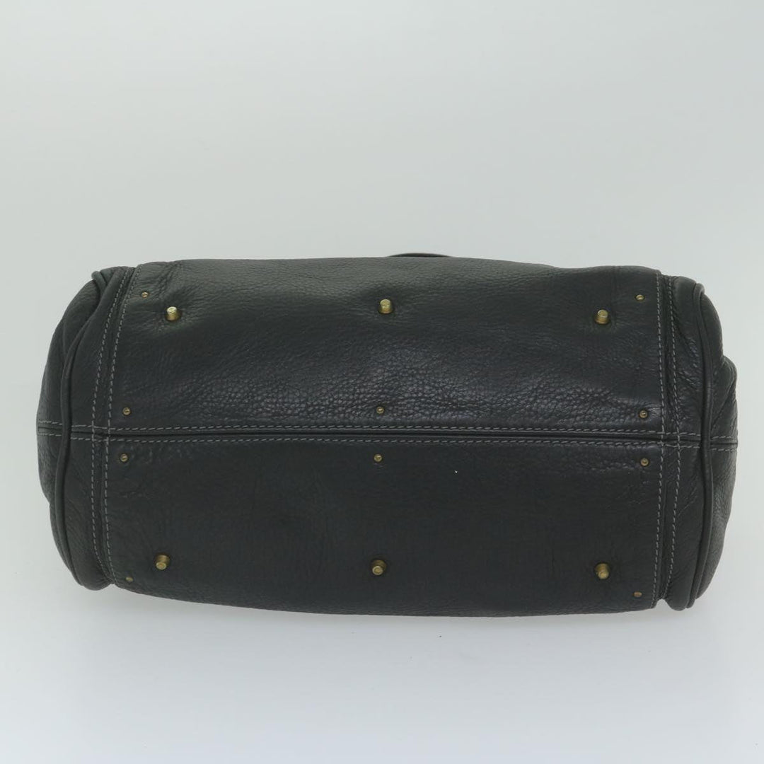Chloe Paddington Shoulder Bag Leather Black tb918