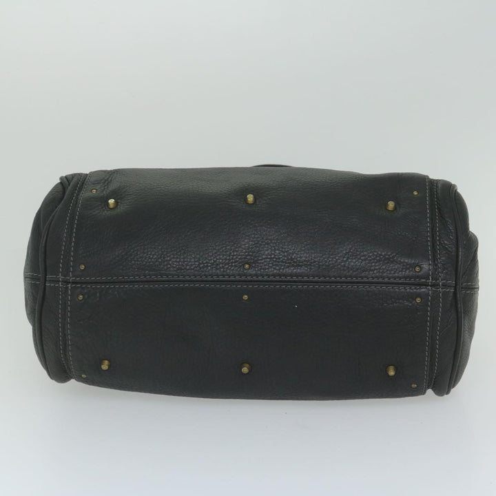 Chloe Paddington Shoulder Bag Leather Black tb918