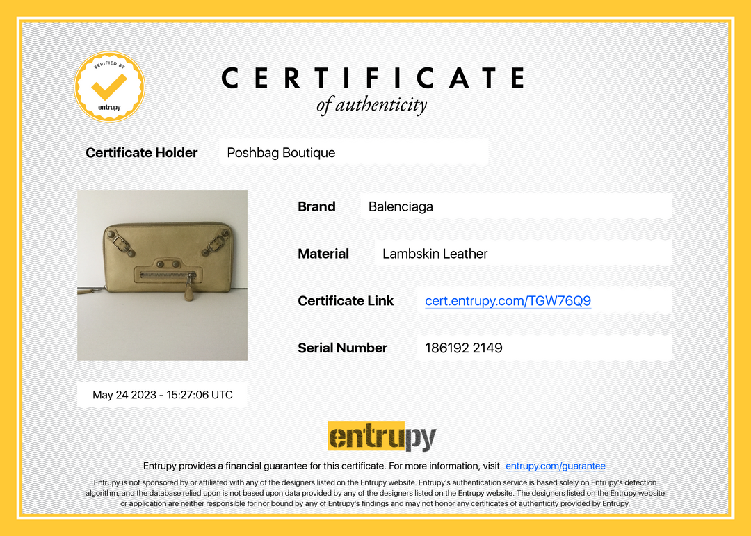 Top Quality Balenciaga Long Zipper Agneau Leather Wallet