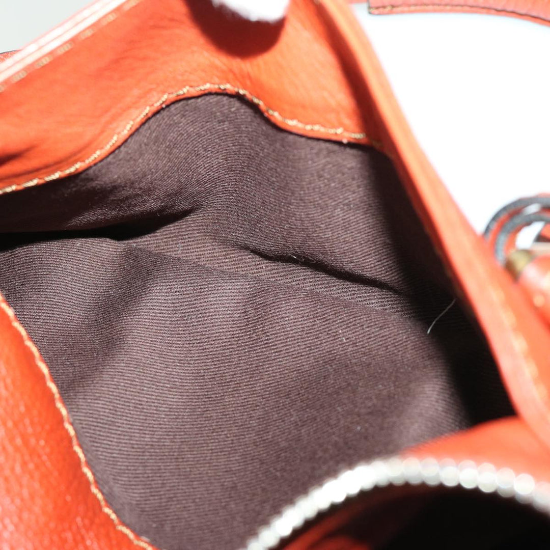 Chloe Paddington Shoulder Bag Leather Brown 01 10 51 5276 th4598