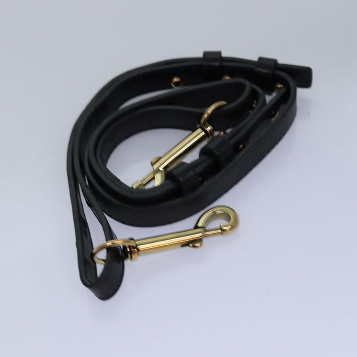 Chloe Etel Hand Bag Leather 2way Black 01 13 50 65 th4975