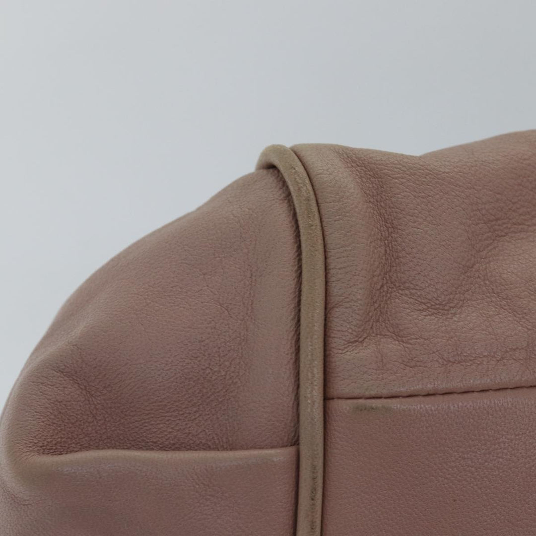 Chloe Etel Hand Bag Leather 2way Pink 04 12 50 65 th5018