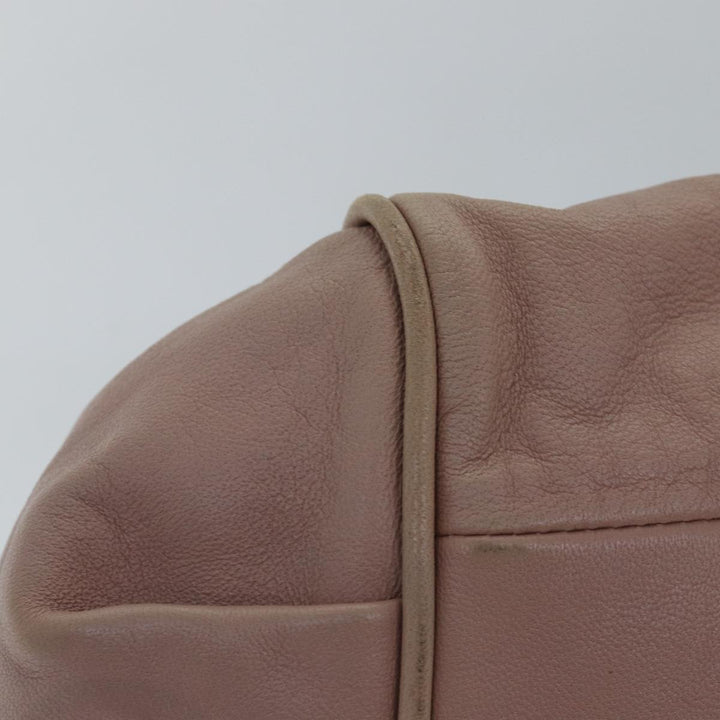 Chloe Etel Hand Bag Leather 2way Pink 04 12 50 65 th5018