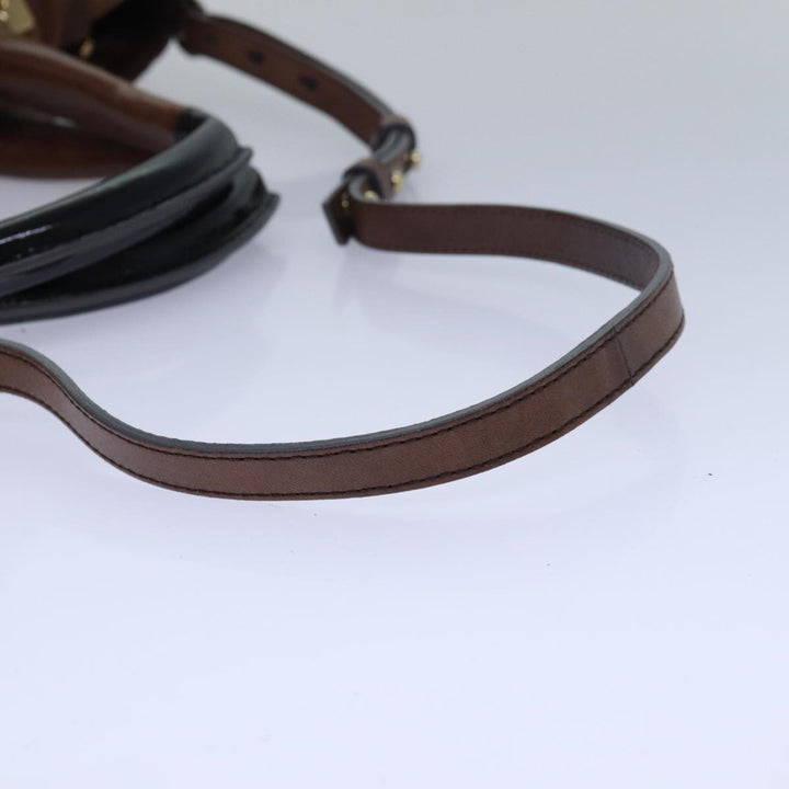Chloe Etel Hand Bag Leather 2way Brown th5098