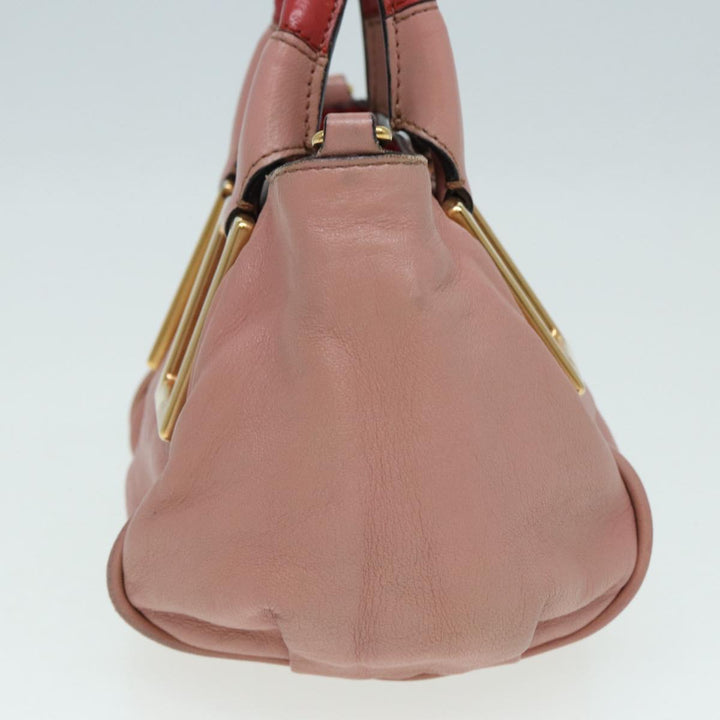 Chloe Hand Bag Leather 2way Pink th5192