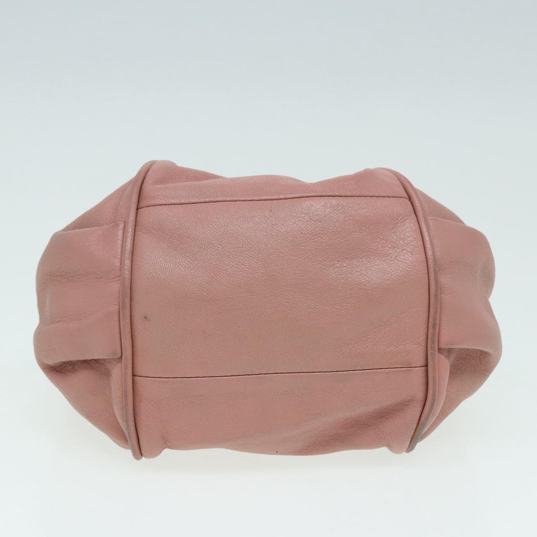 Chloe Hand Bag Leather 2way Pink th5192