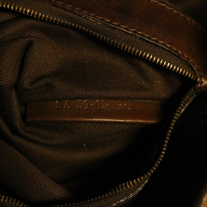 Chloe Hand Bag Leather Brown SA59-01-06--54 37835