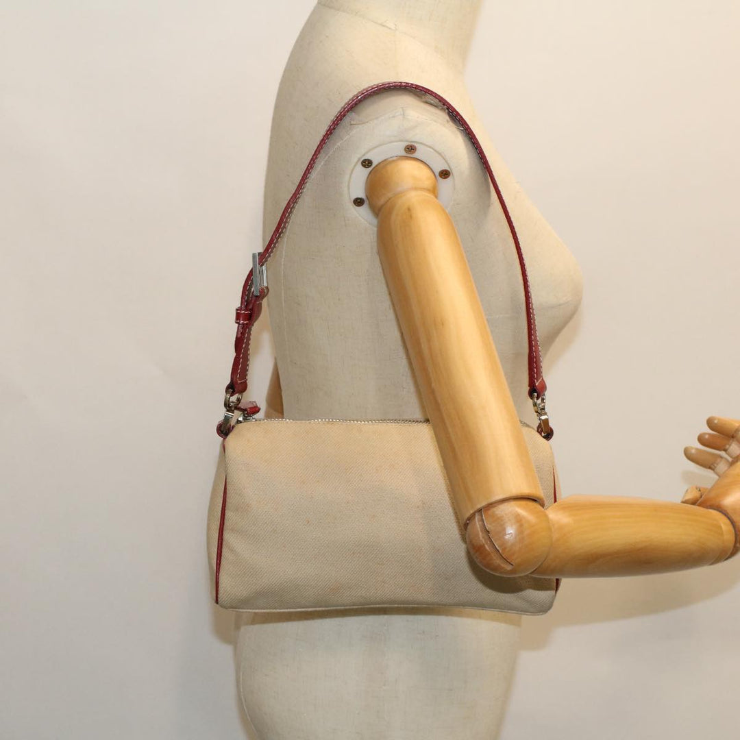 Top Quality Burberry Blue Label Shoulder Bag Canvas Beige Auth ti1213